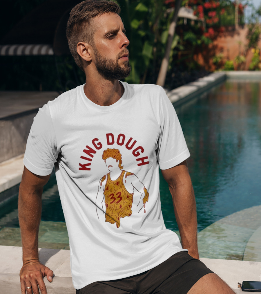 King Dough 33 Pizza Basketball T-Shirt