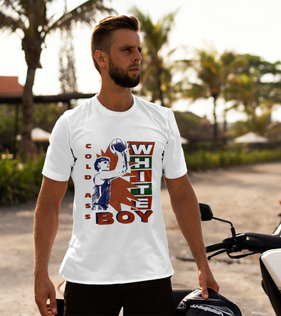 Thomas Haugh Cold Ass White Boy Basketball T-Shirt