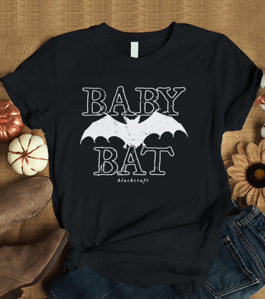 Blackcraft Baby Bat Winged Goth Aesthetic T-Shirt