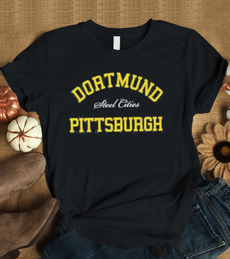 Dortmund Pittsburgh Steel Cities T-Shirt