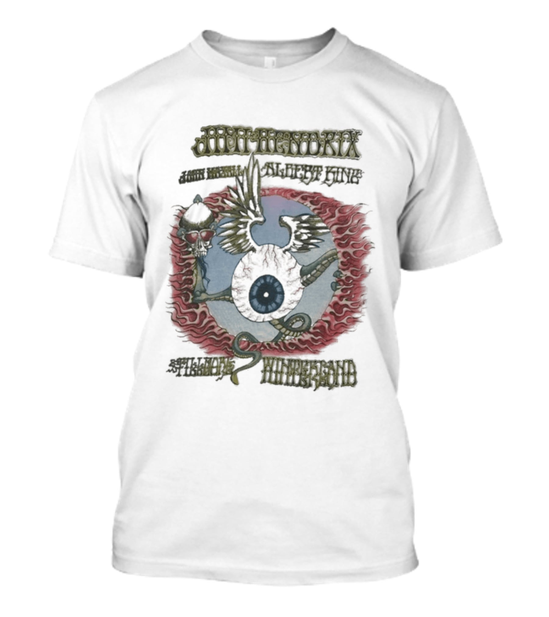 Swedish Concert 1967 Jimi Hendrix Experience Albert King John Mayall T-Shirt
