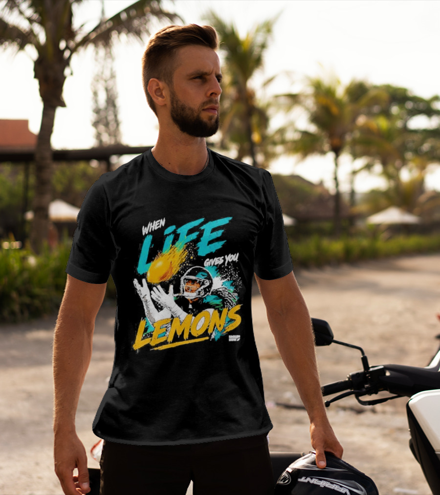 Philadelphia Eagles When Life Gives You Lemons Football Makai Lemon T-Shirt