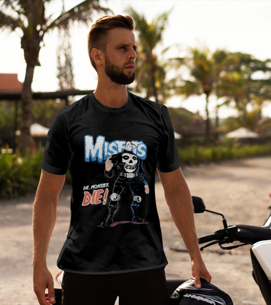 Misfits Die Die My Darling Skeleton Warrior T-Shirt