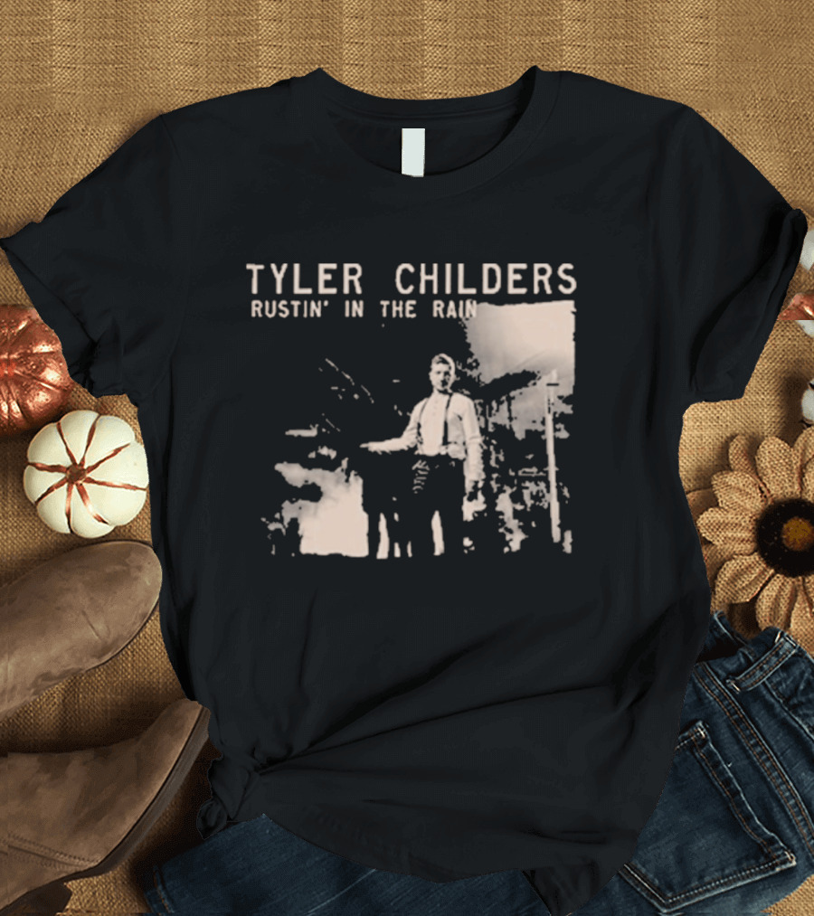Tyler Childers Rustin In The Rain Vintage Western T-Shirt