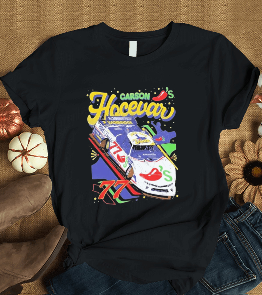 Carson Hocevar 77 Chili's Racecar Gainbridge Venturini Motorsports T-Shirt