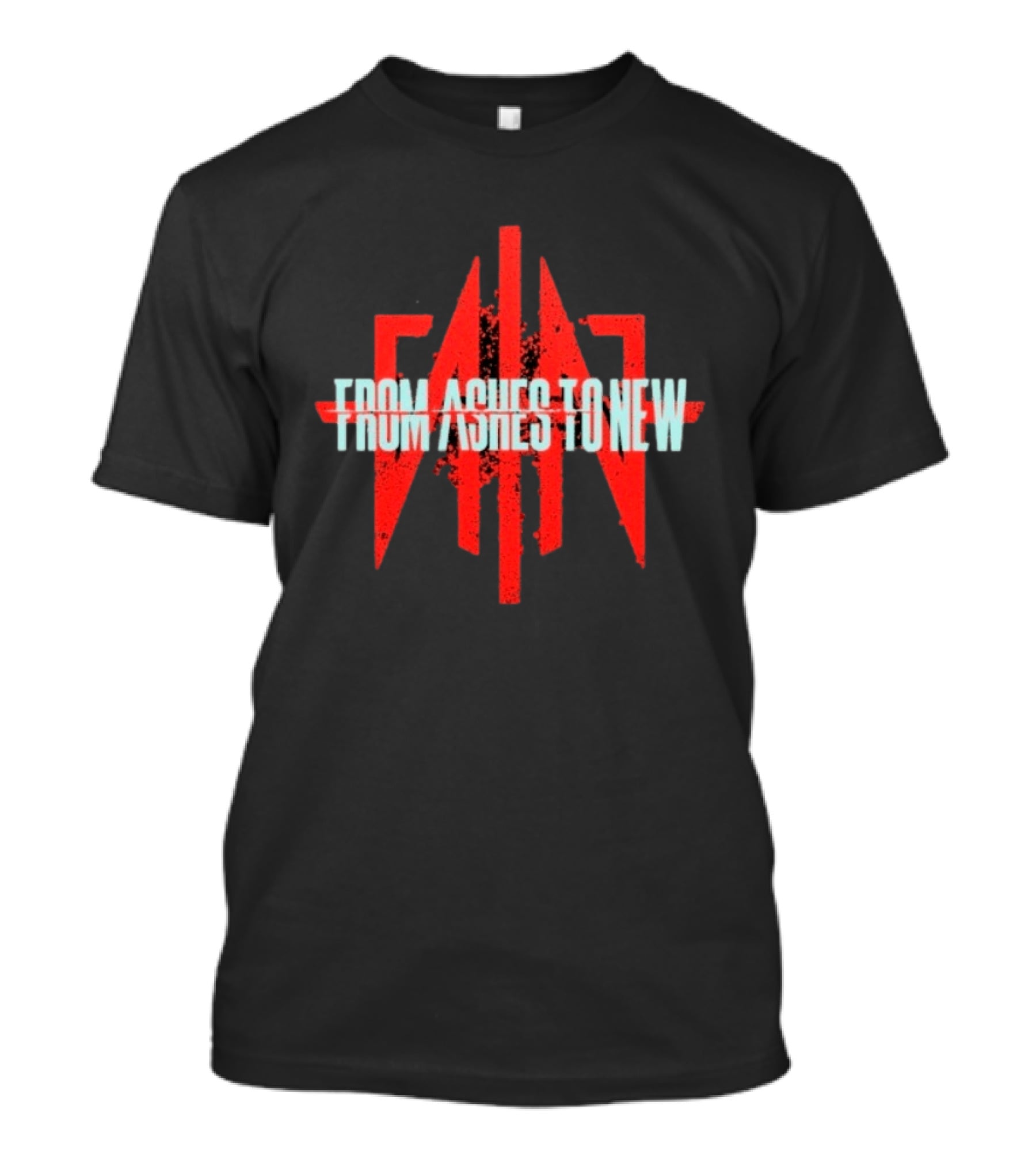 From Ashes To New FAN Symbol Red And White T-Shirt