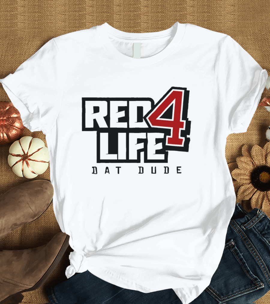 Red4Life Bat Dude Cincinnati Reds Baseball Fan Spirit T-Shirt