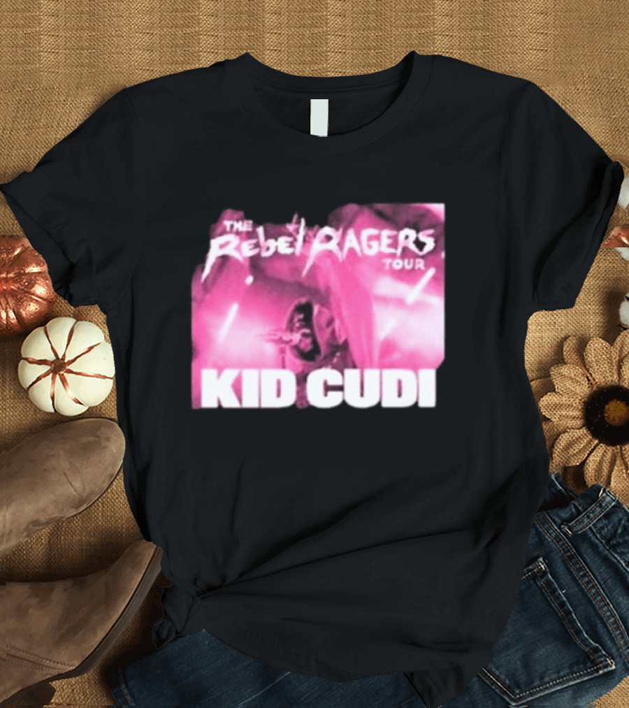 Kid Cudi 2026 The Rebel Ragers Tour Dates T-Shirt
