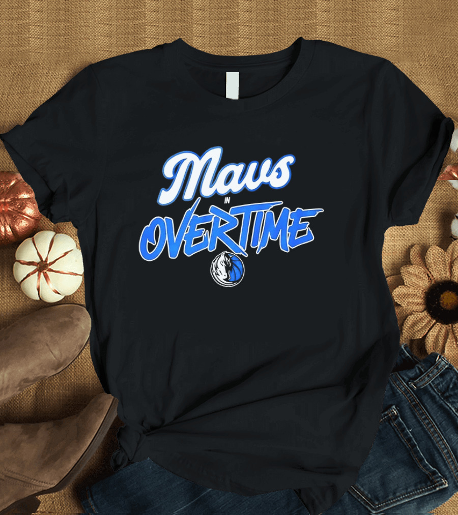 Mavs Overtime Dallas Mavericks Basketball Event T-Shirt