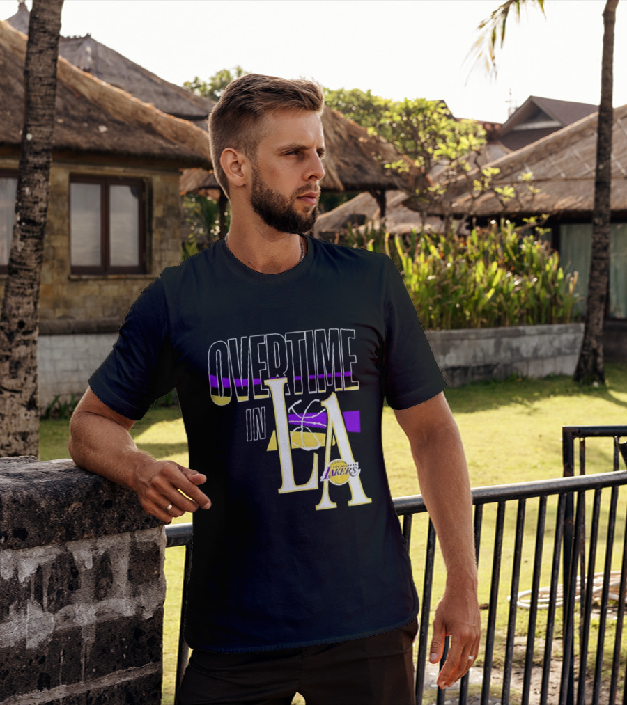 Overtime In LA Lakers Basketball T-Shirt