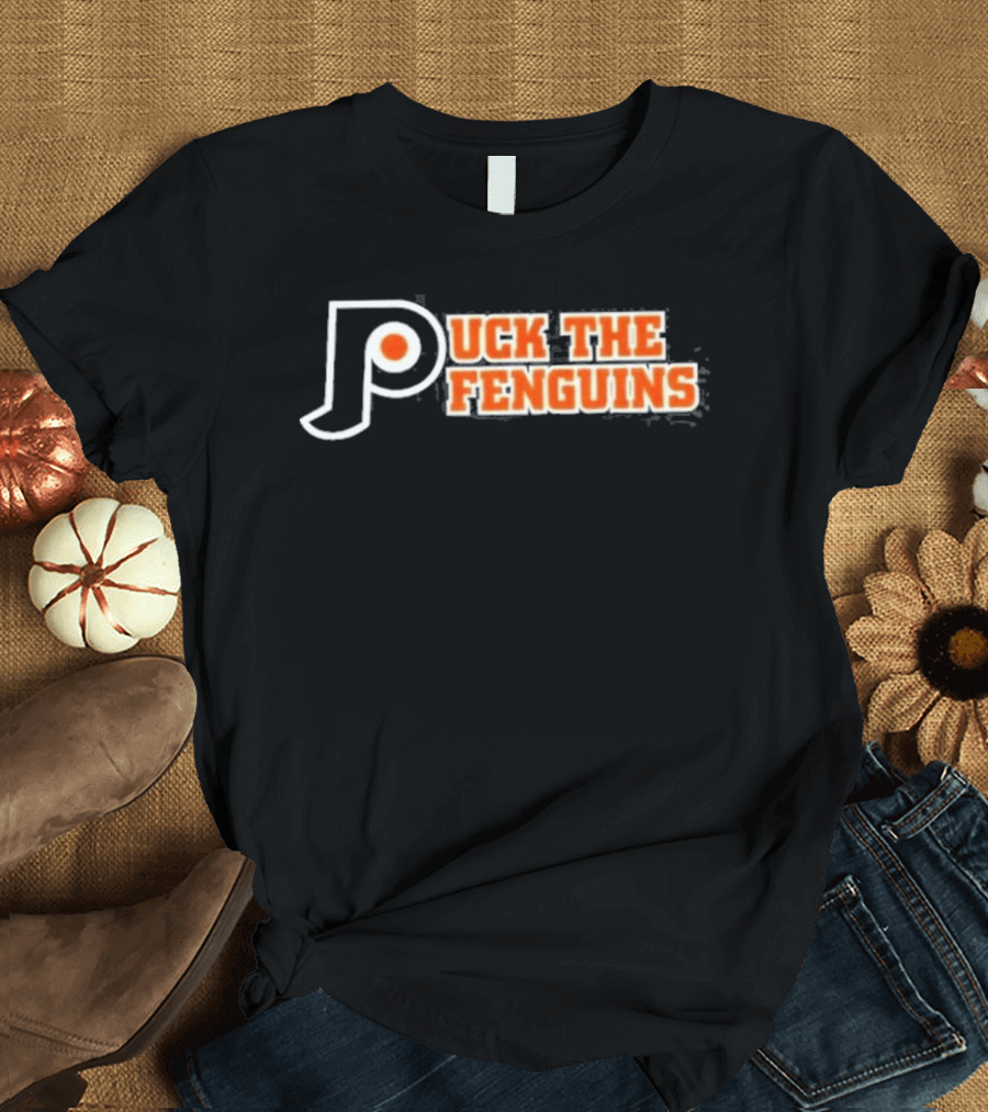 Puck The Penguins Philadelphia Flyers Ice Hockey 2026 T-Shirt