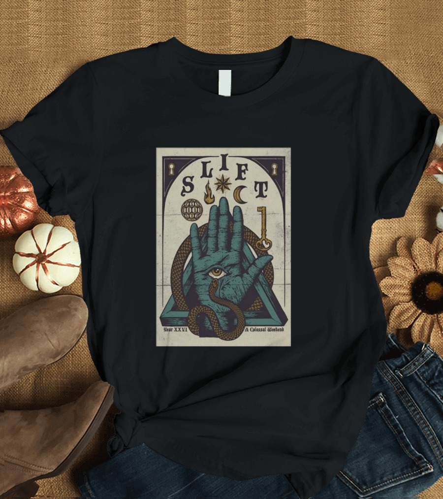 Slift Year XXVI A Colossal Weekend Key T-Shirt