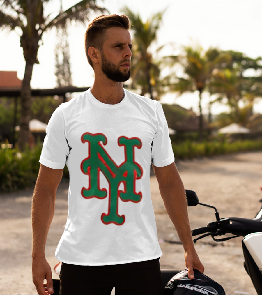 New York Mets Italian Heritage Night 2026 Mets NY Green And Red T-Shirt