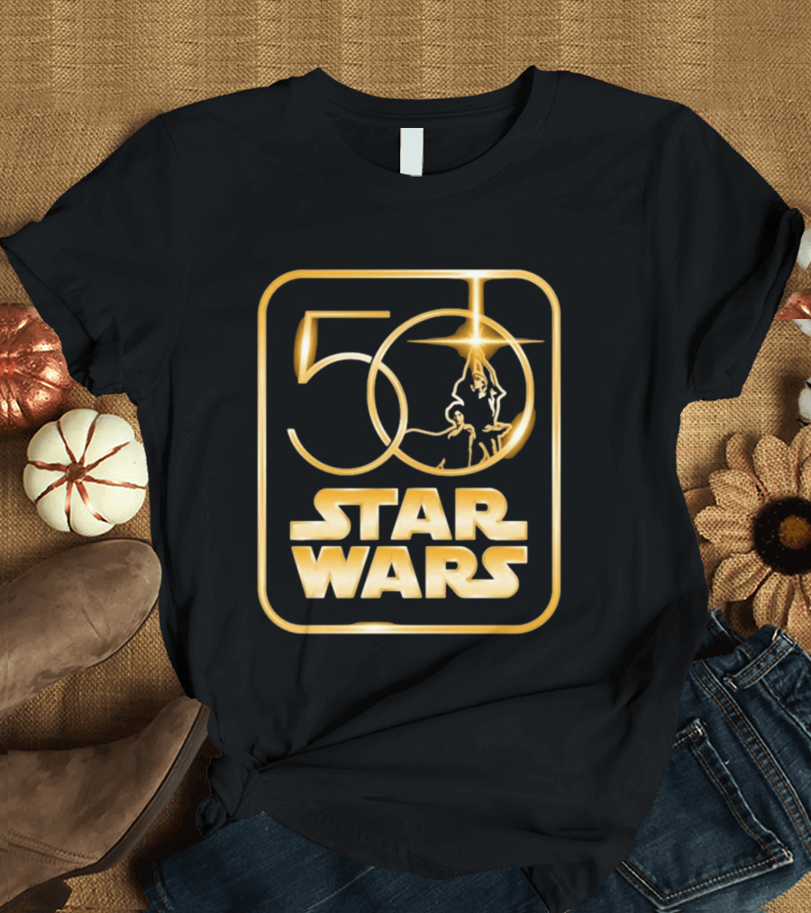 Star Wars 50th Anniversary Golden Celebration T-Shirt
