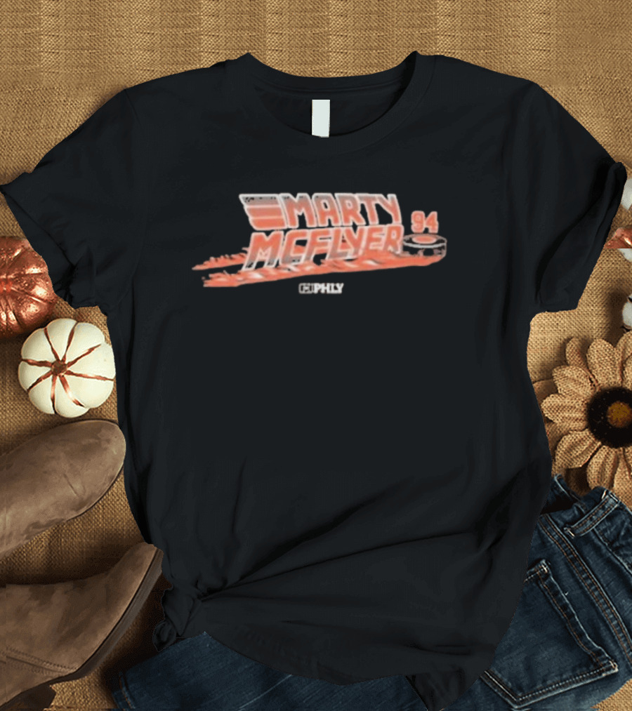Marty McFlyer 94 Allcity Network Phly McFly T-Shirt