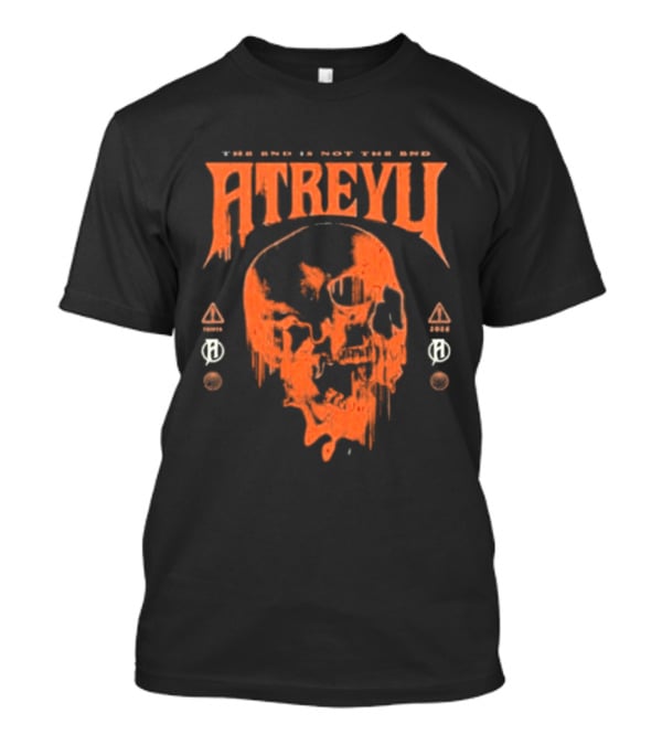 Atreyu Melting Skull The End Is Not The End T-Shirt
