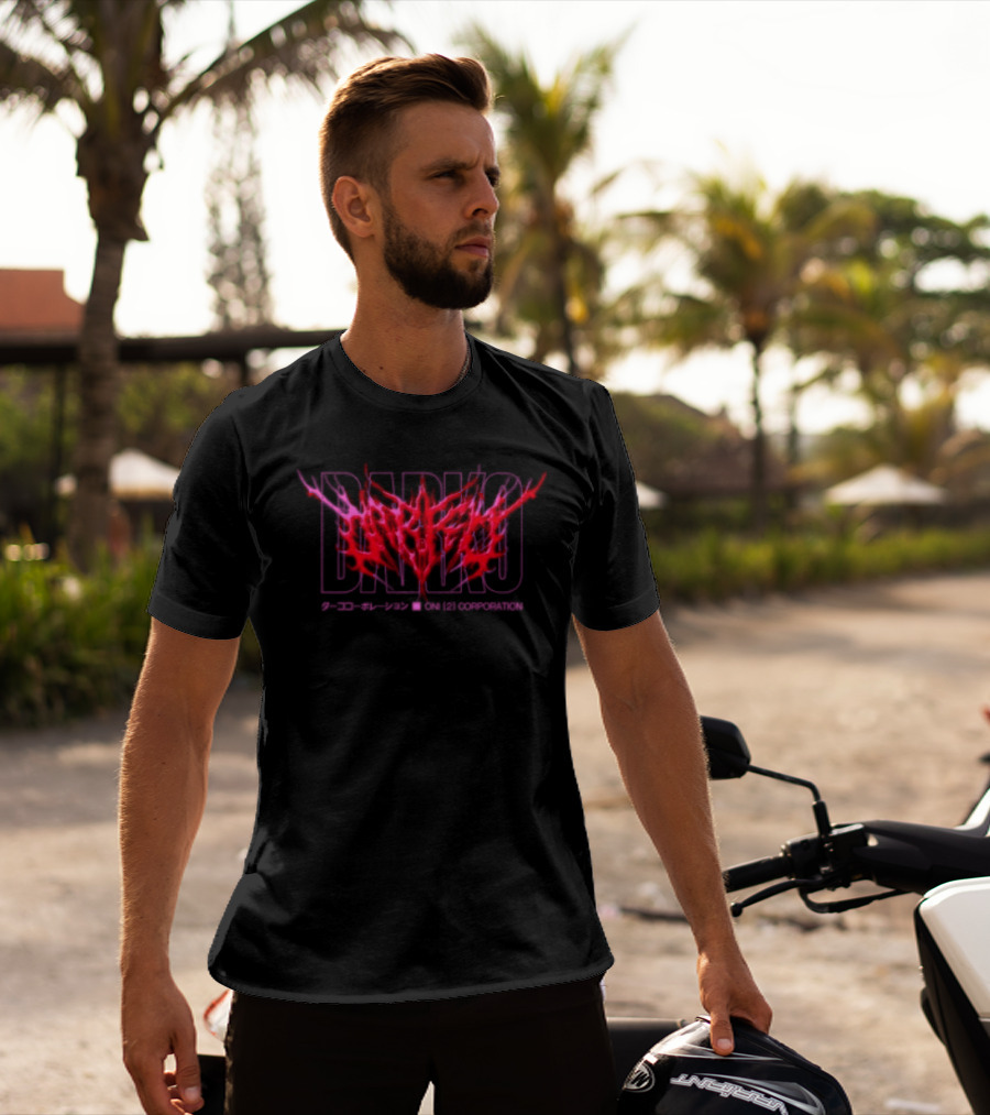 Darko Oni 2 Corporation Demonic Entity Pink Red T-Shirt
