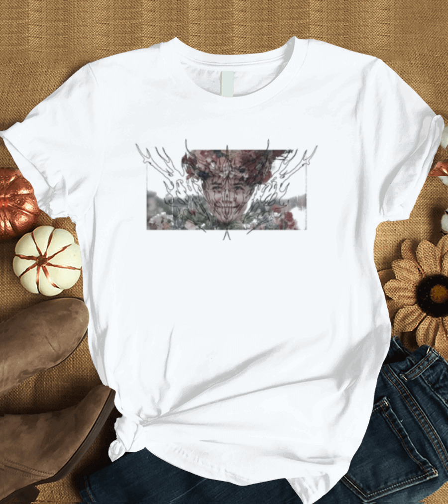 Darko Us Oni 2 World Tour Warped Antlered Face T-Shirt
