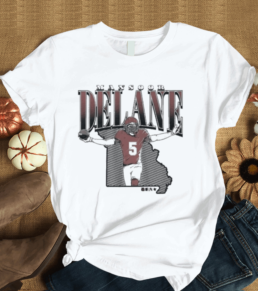 Mansoor Delane 5 Kansas City Chiefs Star Remix T-Shirt