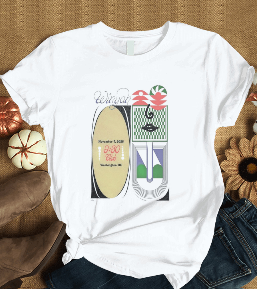 Winyah November 7 2026 9 30 Club Washington DC T-Shirt