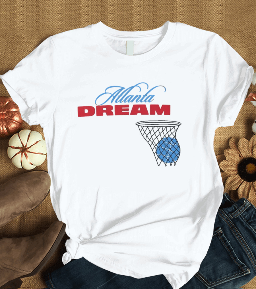 Atlanta Dream Basketball Net T-Shirt