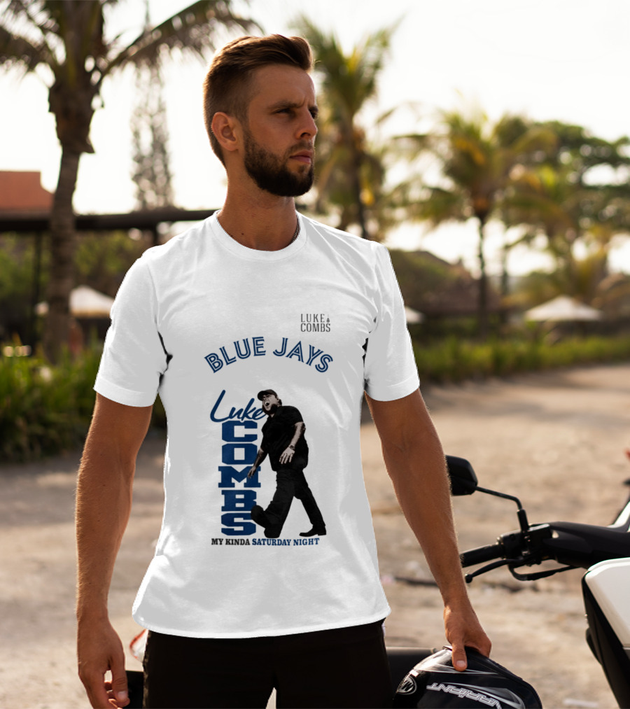 Blue Jays Luke Combs Saturday Night Toronto 2026 Tour Concert T-Shirt