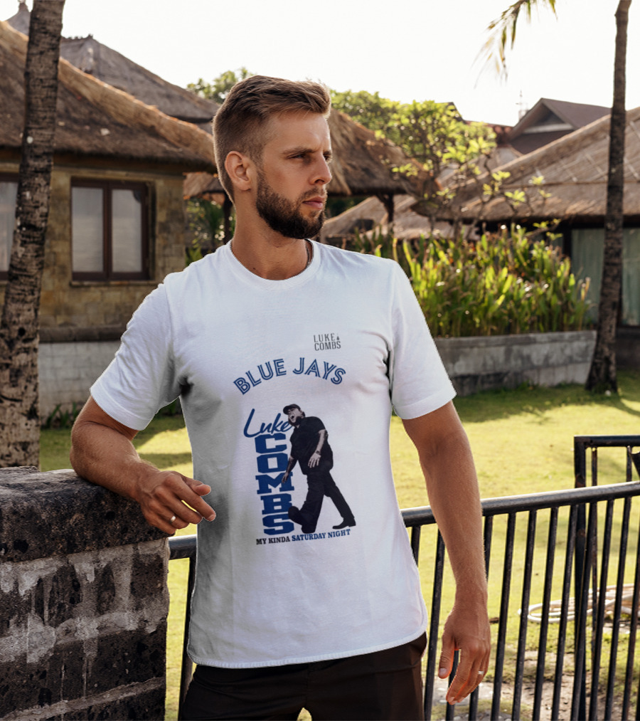 Blue Jays Luke Combs Saturday Night Toronto 2026 Tour Concert T-Shirt