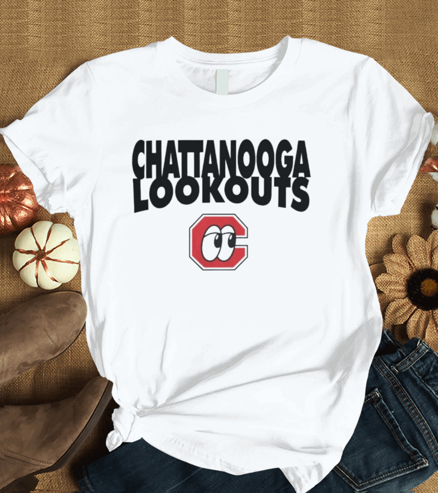 Chattanooga Lookouts Vintage Weathered Ring Spun Baseball T-Shirt