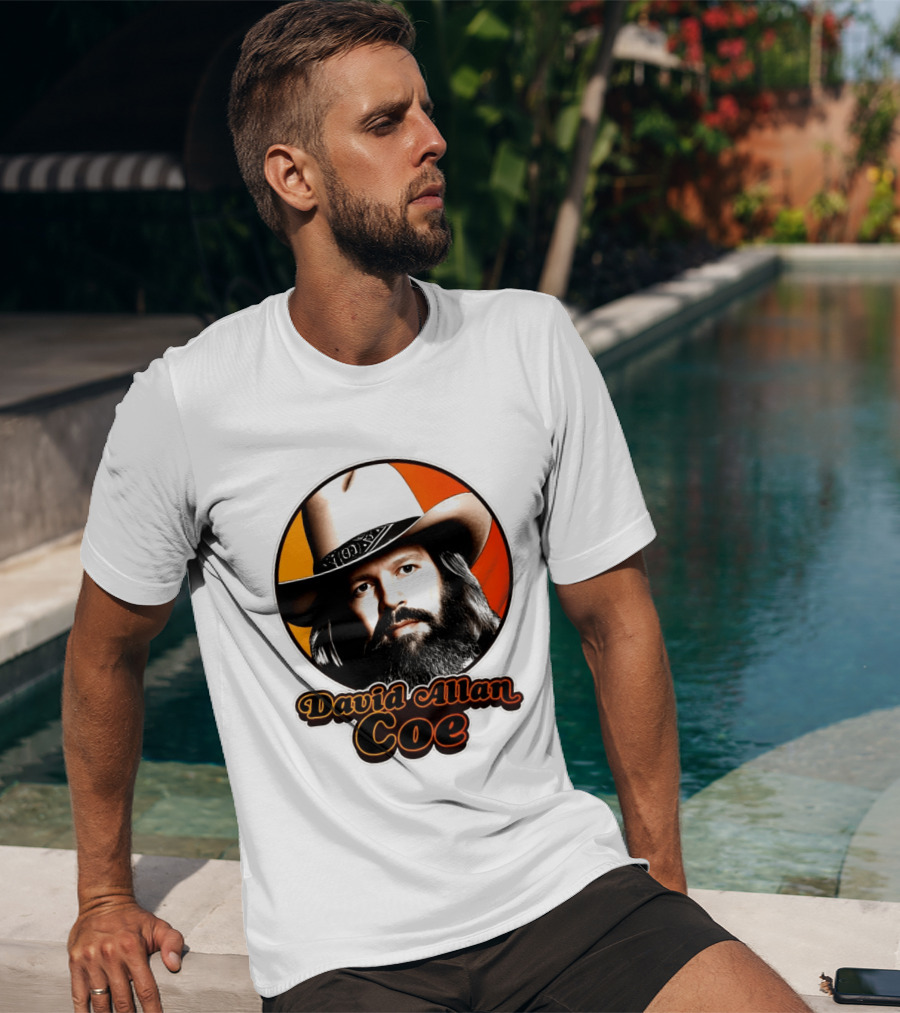 David Allan Coe Memories Legend RIP Cowboy Hat T-Shirt