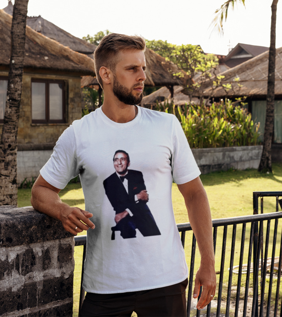 Tony Bennett The Way You Look Sitting Pose T-Shirt