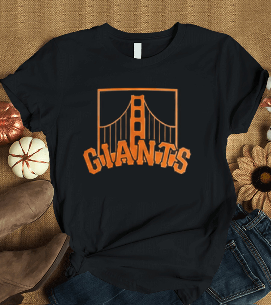 2026 Giants Mini Cooler Cup Golden Gate Bridge T-Shirt