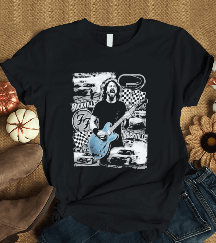 Foo Fighters Welcome To Rockville 2026 May 8 Daytona International Speedway NASCAR Daytona 500 T-Shirt