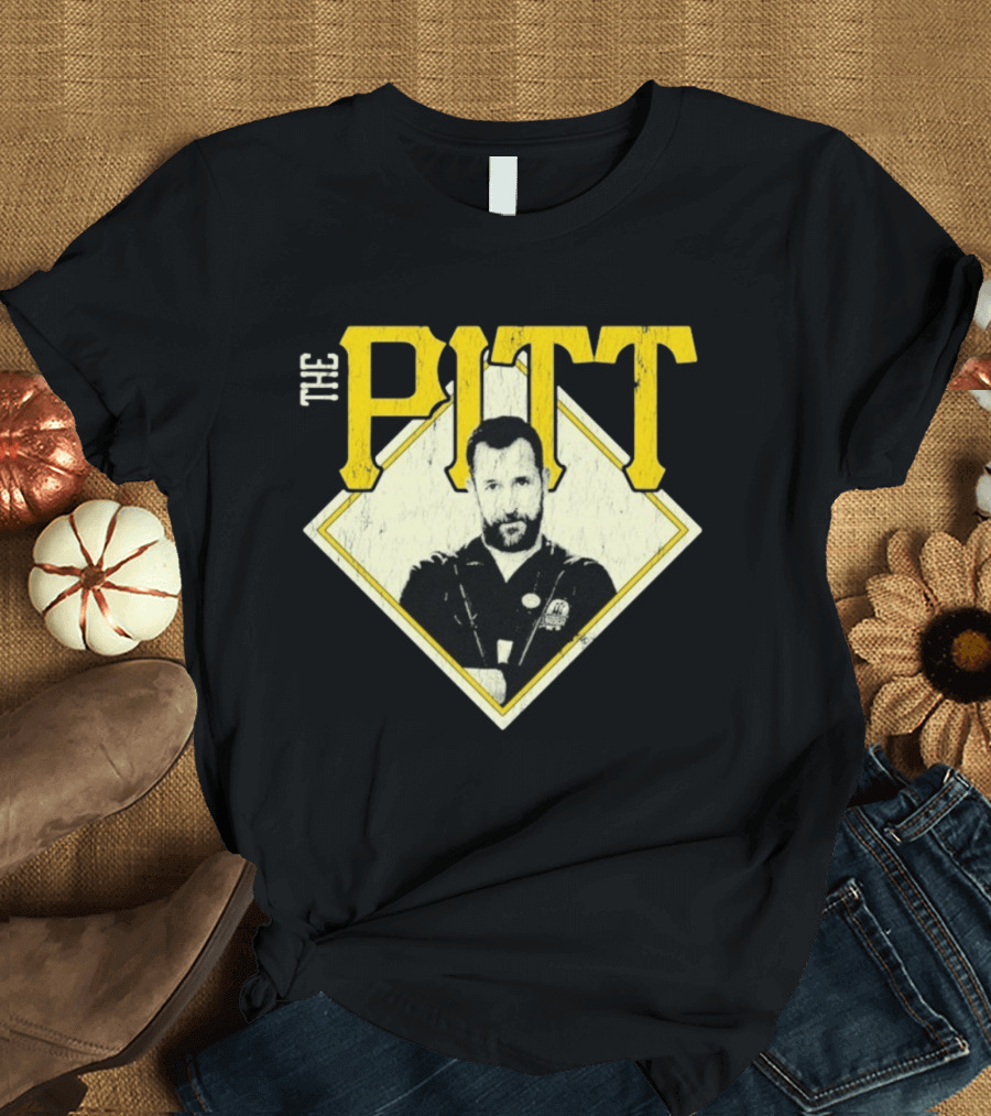 Robby The Pitt Vintage Style FSG Prints T-Shirt