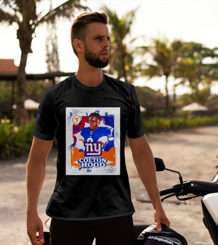 Colton Hood New York Giants 2026 Draft NY Giants Football T-Shirt
