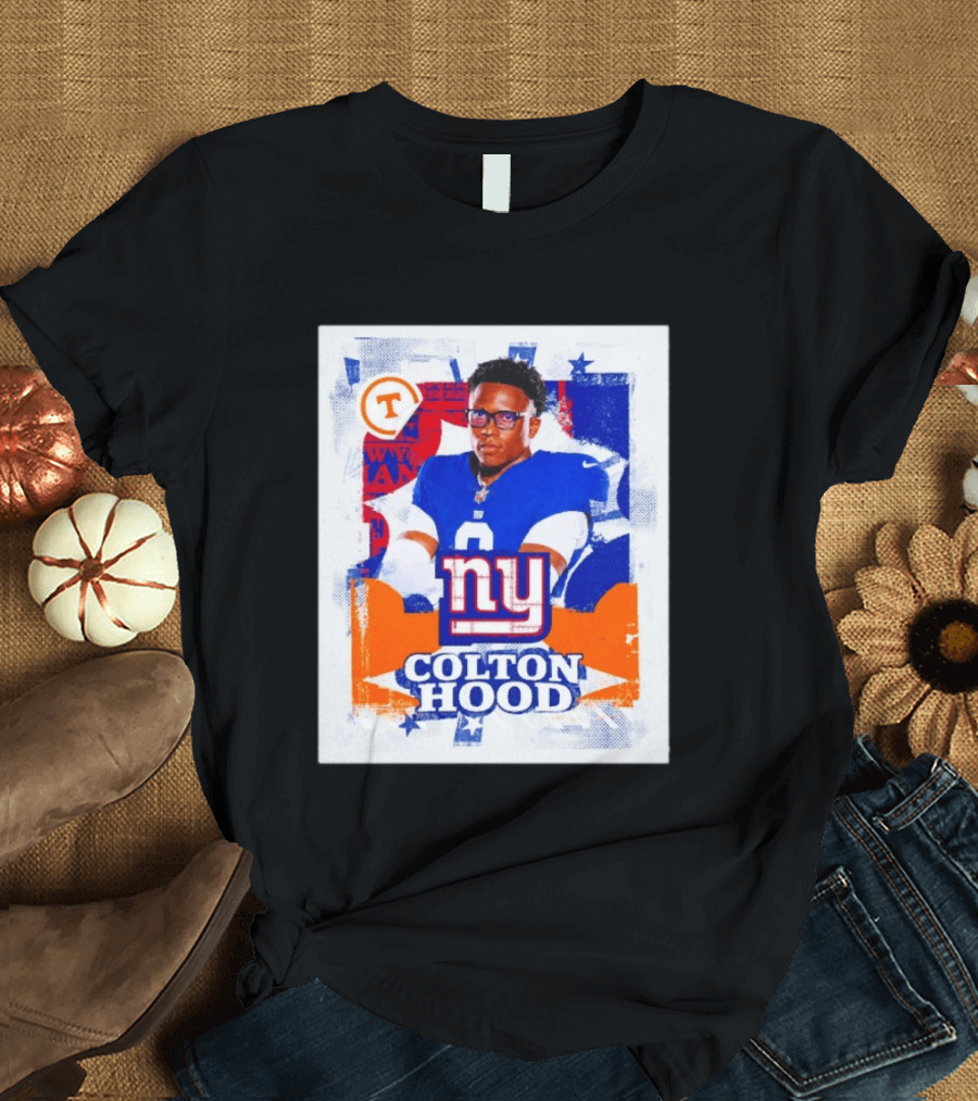 Colton Hood New York Giants 2026 Draft NY Giants Football T-Shirt