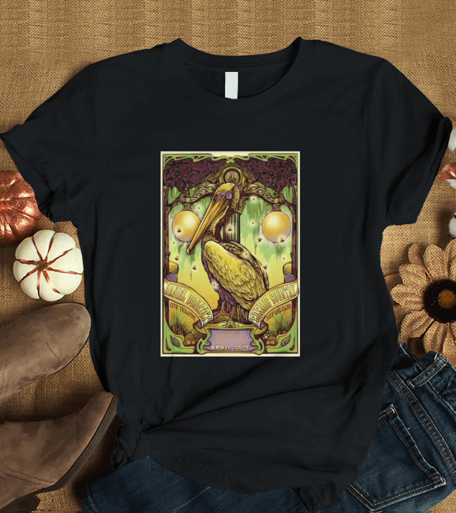 Daniel Donato's Cosmic Country Pelican Civic Theatre April 30 New Orleans 2026 T-Shirt