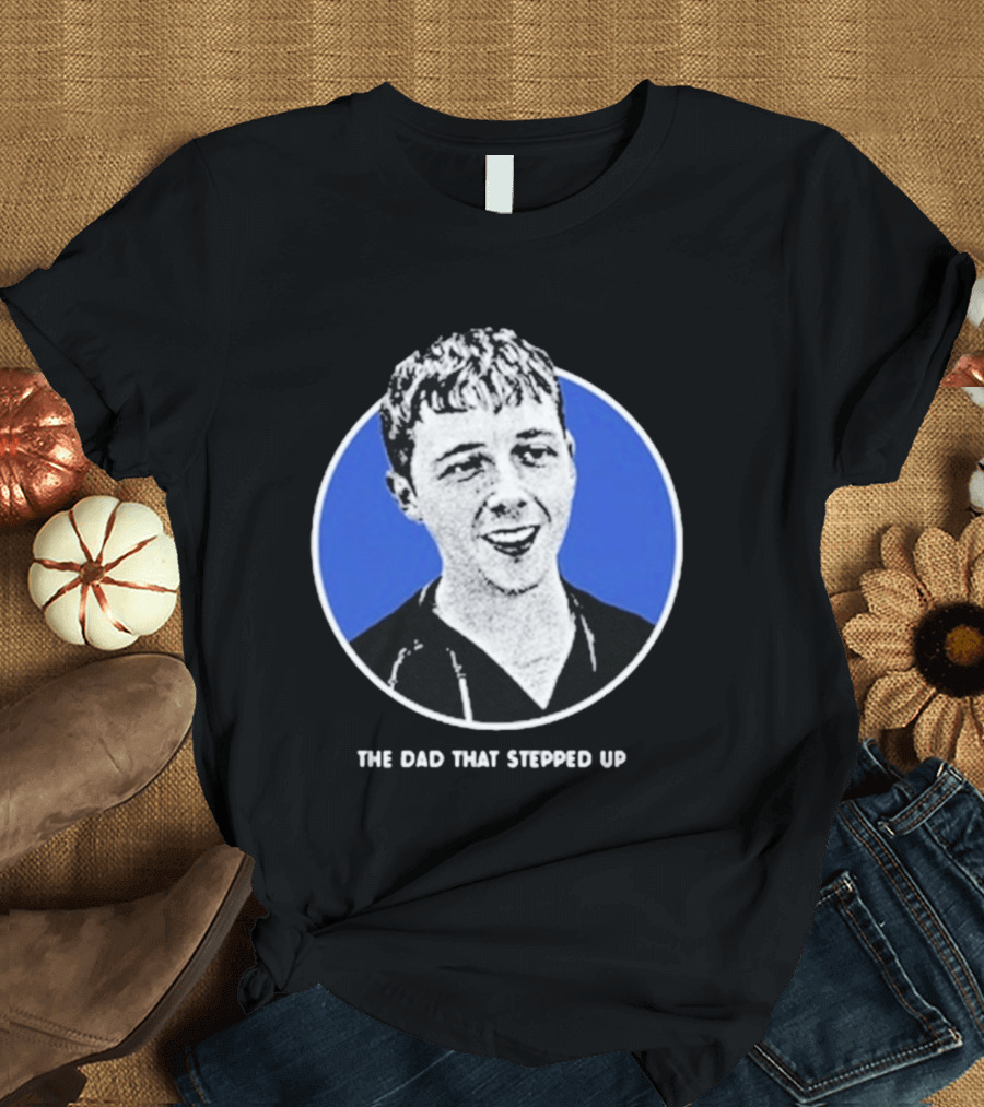 Huckleberry Finn The Dad That Stepped Up Vintage Style Circle T-Shirt