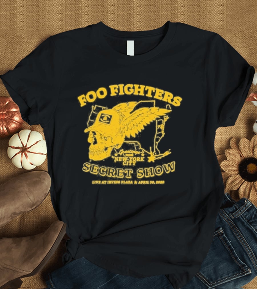 New York City Foo Fighters Secret Show Live At Irving Plaza April 30 2026 T-Shirt