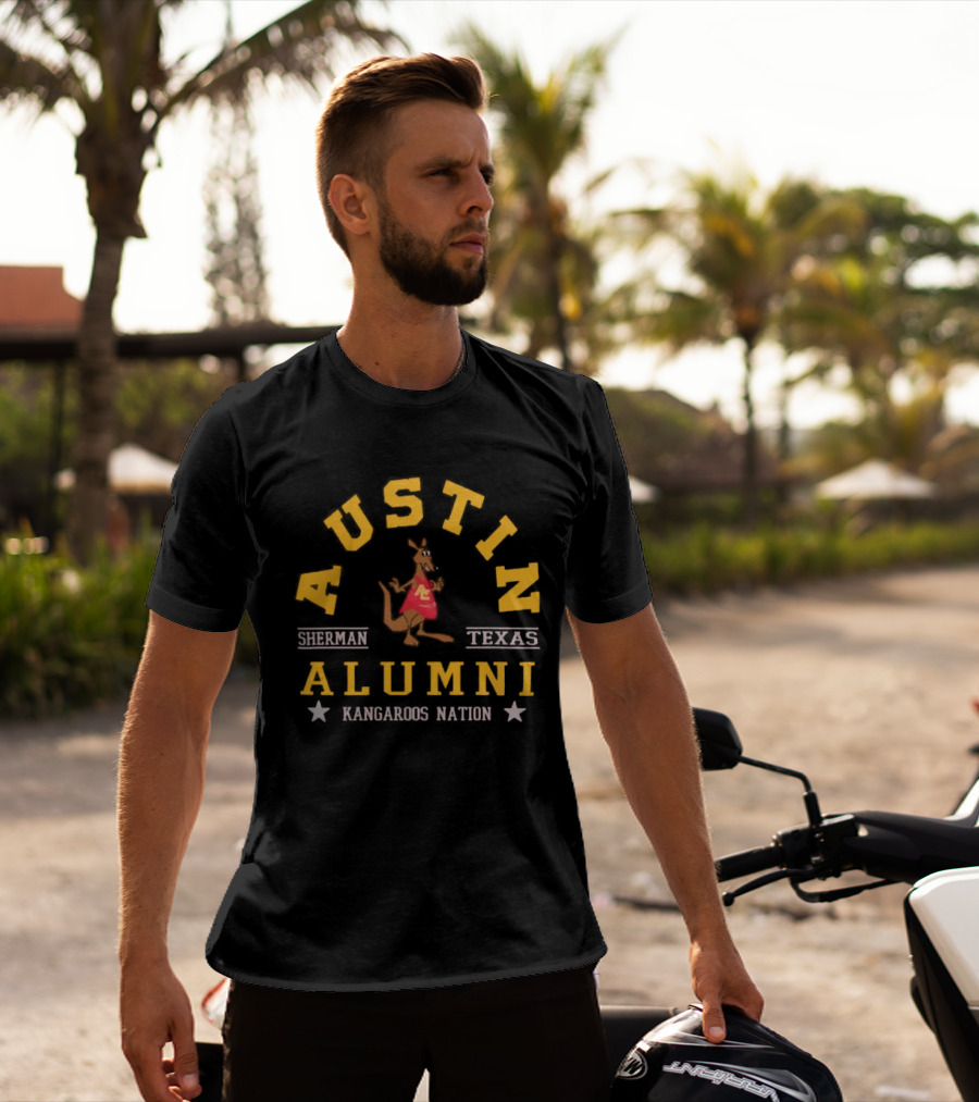 Austin Sherman Texas Alumni Kangaroos Nation T-Shirt