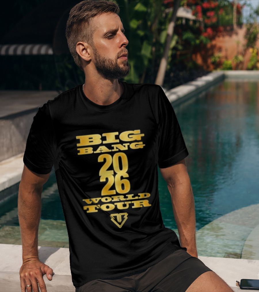 Big Bang 2026 World Tour Anniversary Original 20th T-Shirt