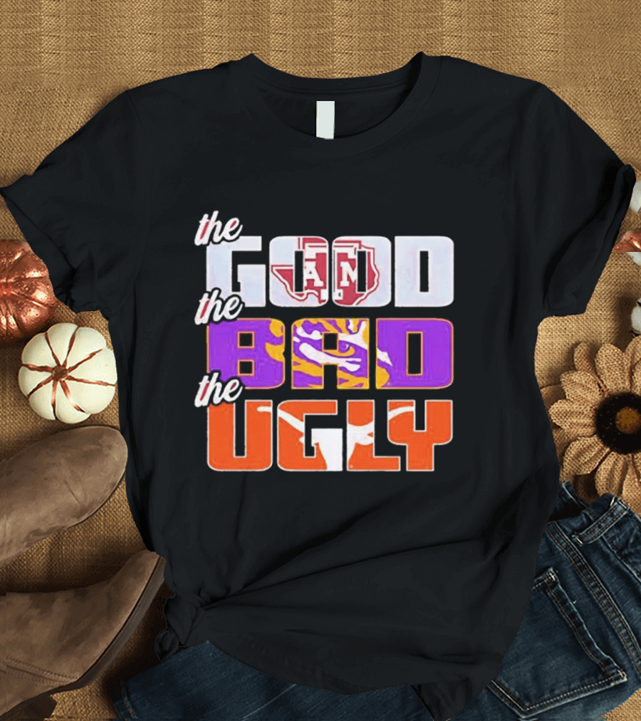 Texas A&M Aggies The Good The Bad The Ugly T-Shirt