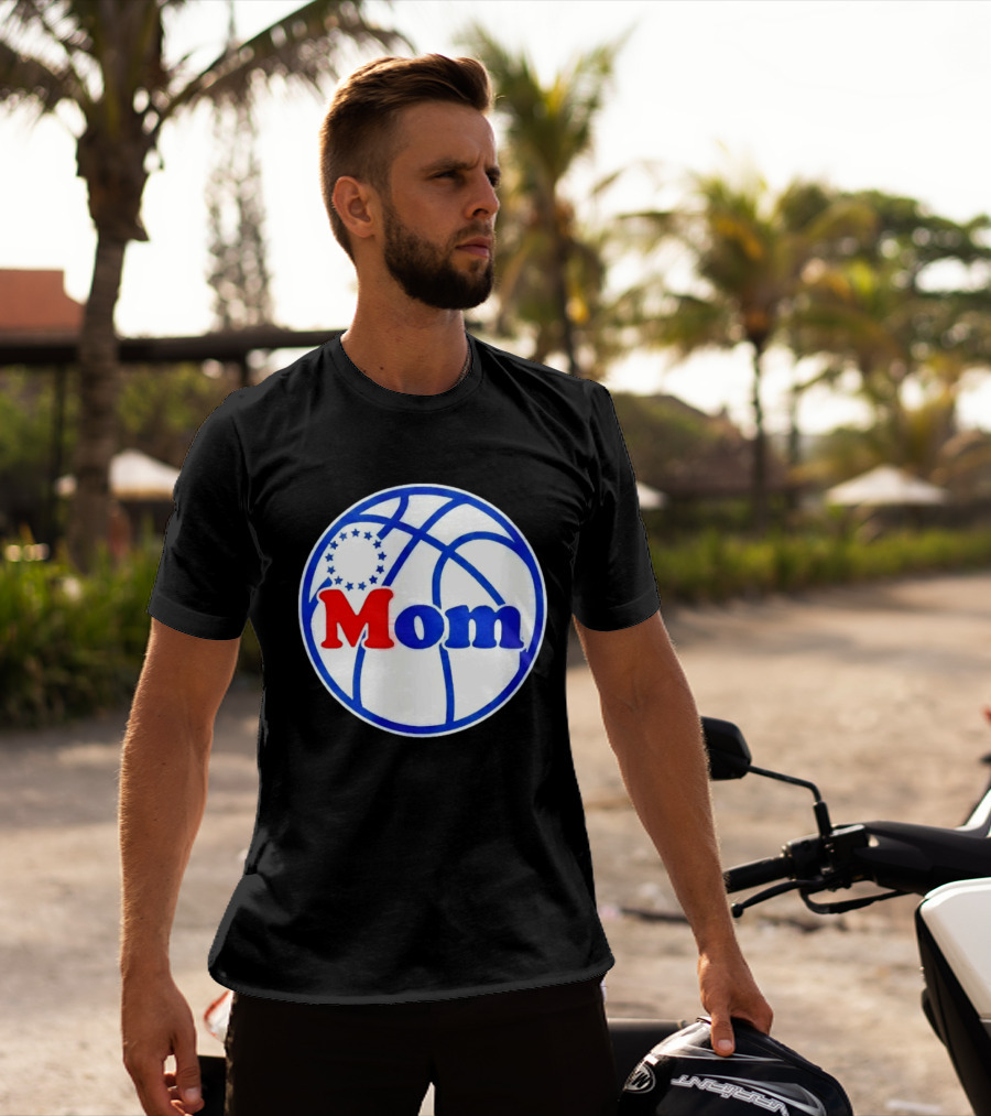 Philadelphia 76ers Basketball Mom 2026 T-Shirt