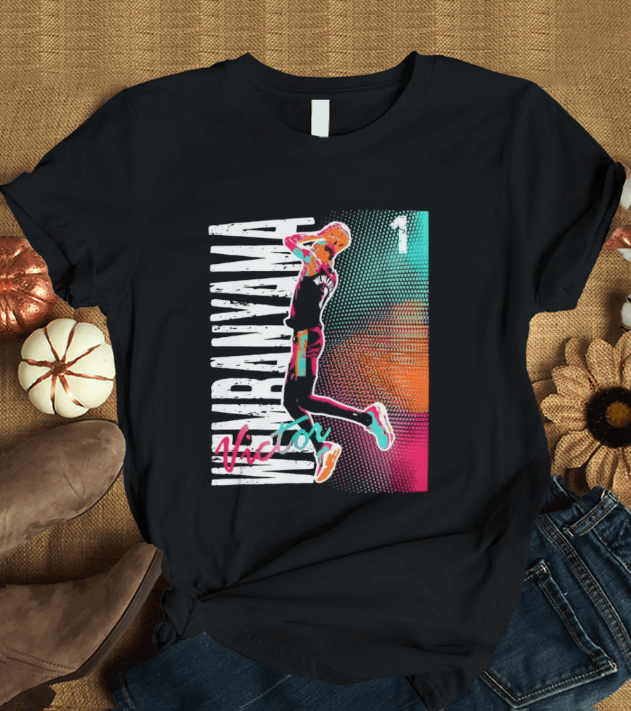 San Antonio Spurs Victor Wembanyama To The Victor Goes The Spoils 1 T-Shirt