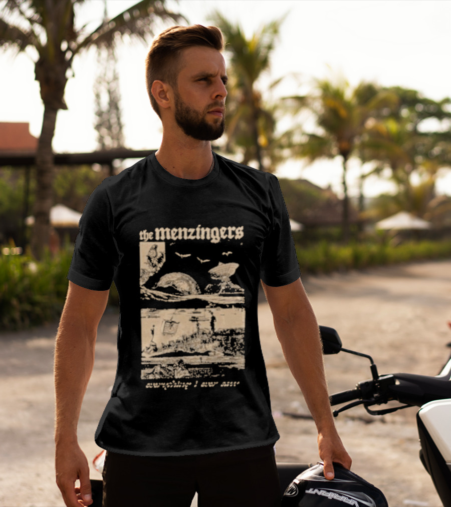 The Menzingers Landscape Metaphor Cities Wander Songs T-Shirt