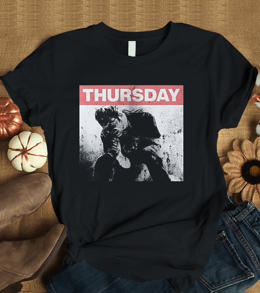 Thursday Sitting Alone In The Dark Of The Stadium Grunge T-Shirt