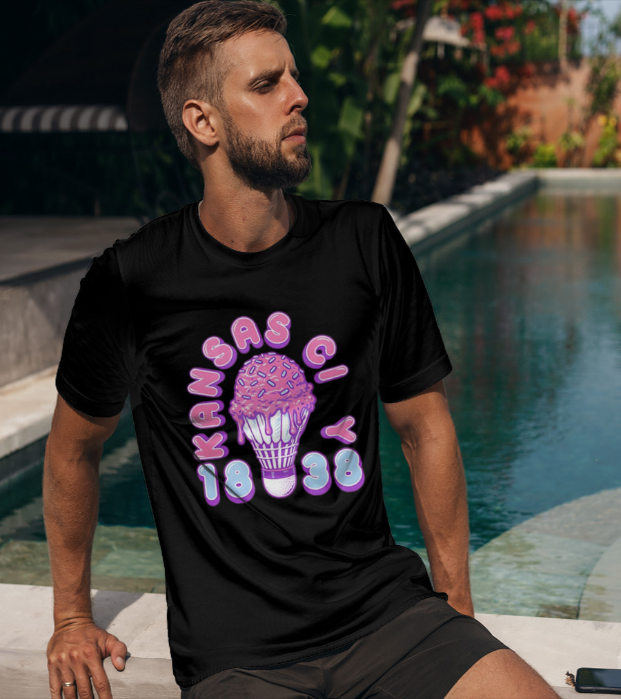Kansas City Ice Cream 1838 Where I'm From T-Shirt