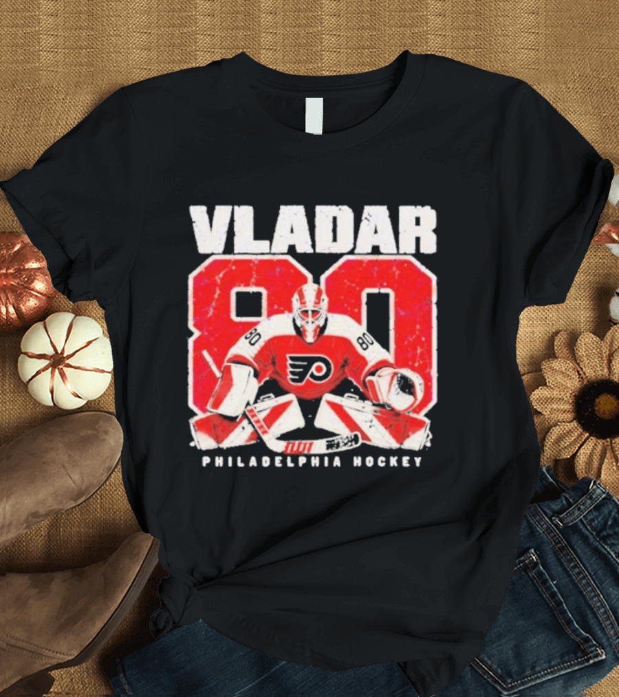 Vladar 80 Philadelphia Hockey T-Shirt