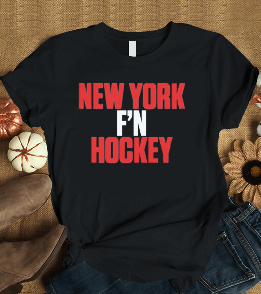 New York F'n Hockey New York Rangers NHL Team T-Shirt