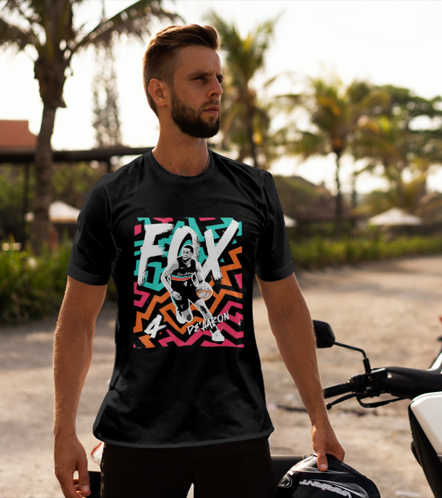 San Antonio Spurs Keldon Johnson Fox 4 De'aaron 2026 T-Shirt