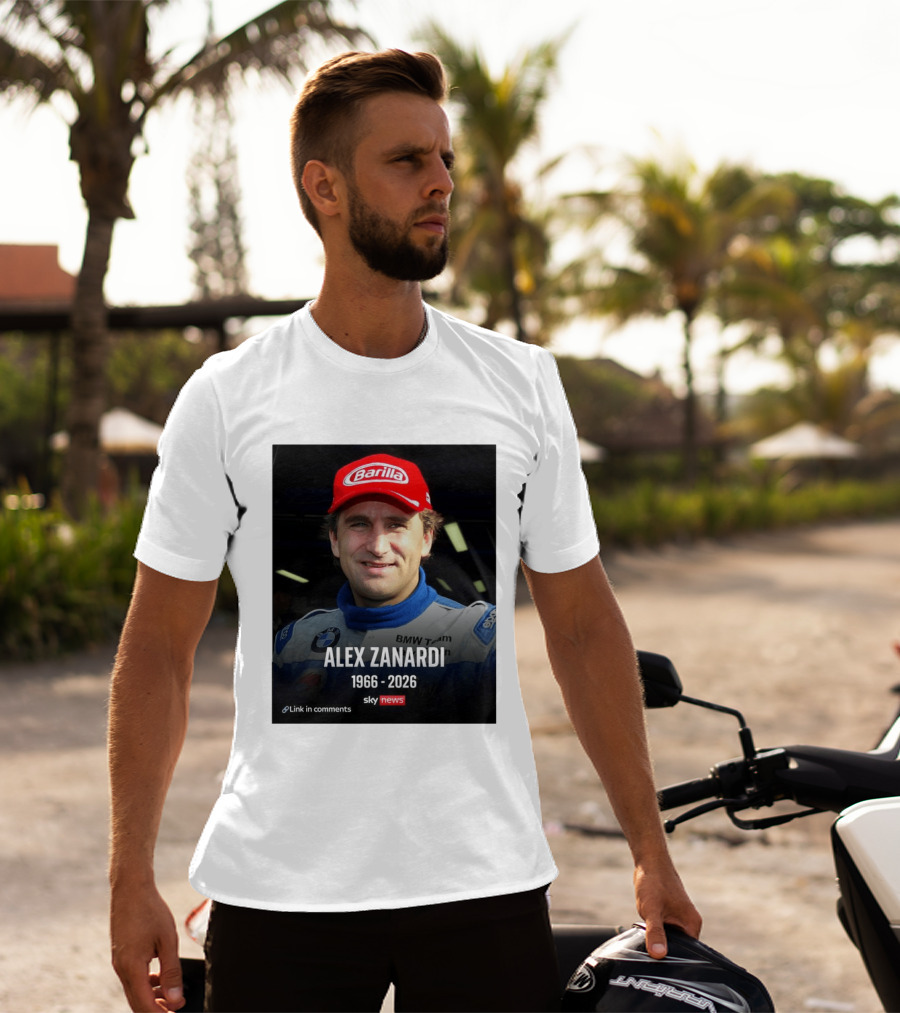 Die Sportwelt Trauert Um Ein Ganz Großes Vorbild Ruhe In Frieden Alex Zanardi 1966 2026 BMW Team Racing Sky News Barilla T-Shirt